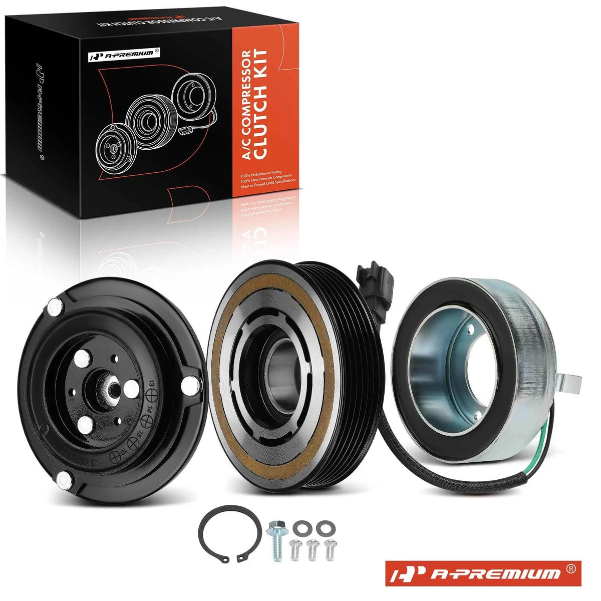 A/C Compressor Clutch Kit for Ford Escape Mazda Tribute (2008–2012)