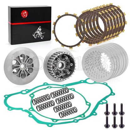 Clutch Kit for Yamaha YFZ450 (2006–2009, 2012–2013) - Center Hub & Pressure Plate