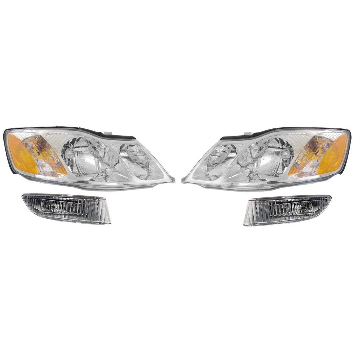 Headlight Kit for Toyota Avalon (2003–2004) 4Pc