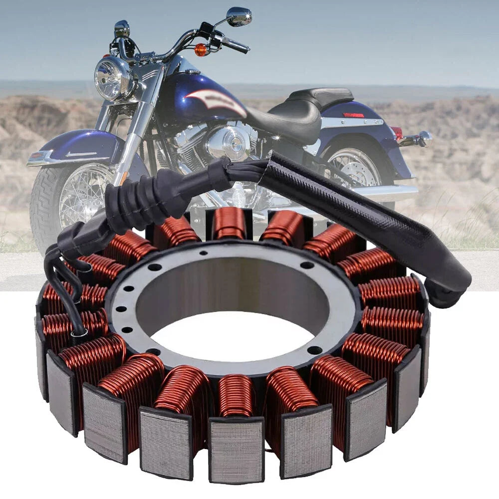 3 Phase 40Amp Stator Assembly 30017-08 for Harley Softail & Dyna (2008–2017)