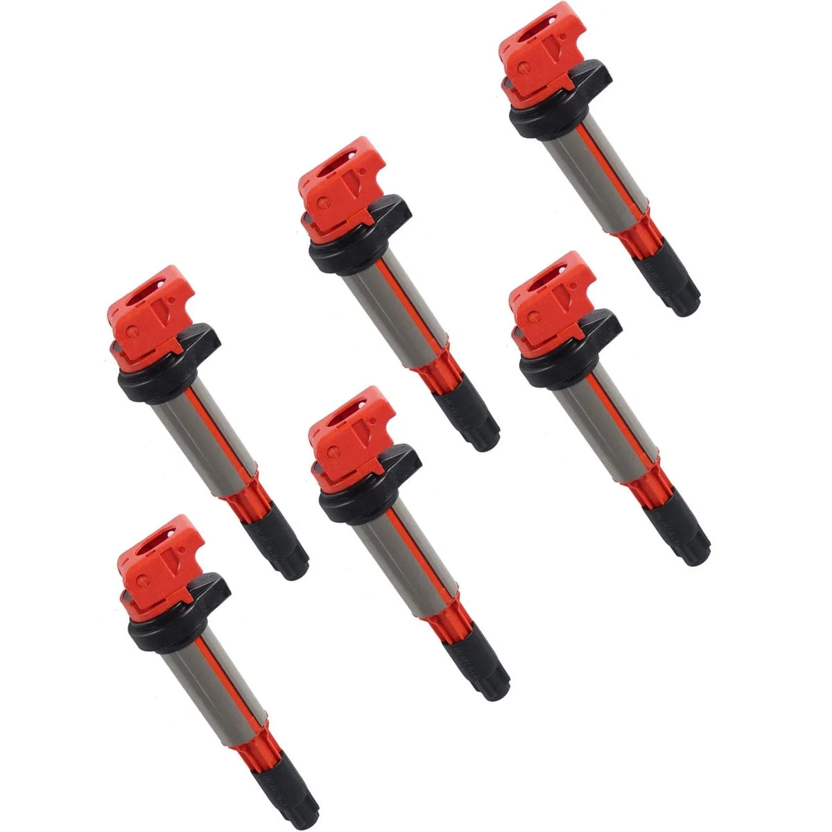 Set of 6 Ignition Coils for BMW E39 E46 E53 E60 E63 E66 E65 E70 (1997–2010) EBM322