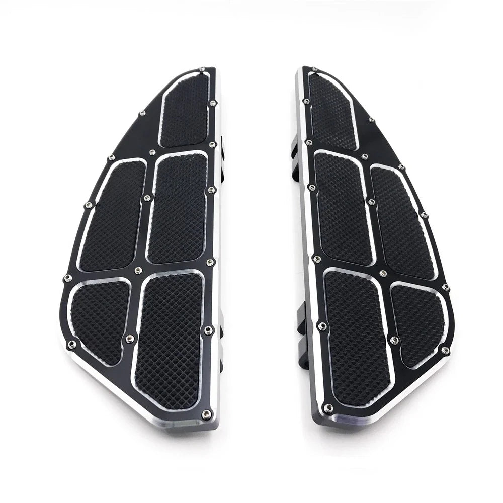 Footpeg Floorboard Pair in Black for Harley Touring 1984-2015