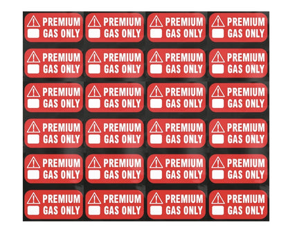 Sticker for Premium Fuel Only - Toyota Hilux N70 2005-2015