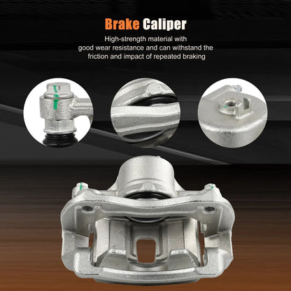 2011-2016 Hyundai Elantra Front Left Brake Caliper and Bracket