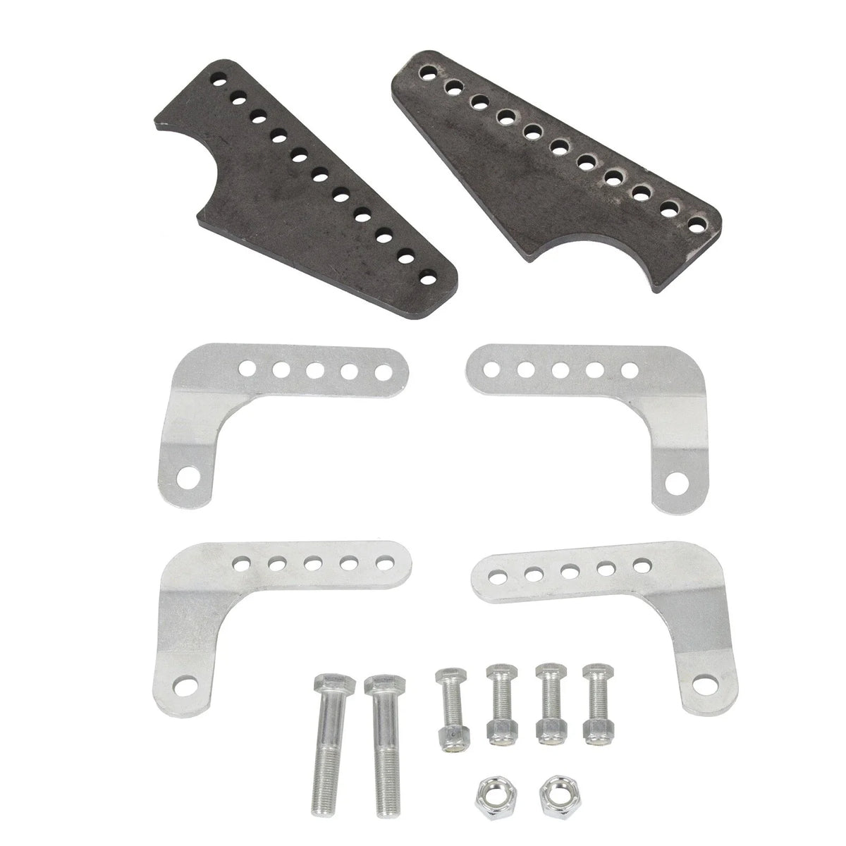Coil Over Shock Mount Kit - Adjustable - 2X for Axle Tubes