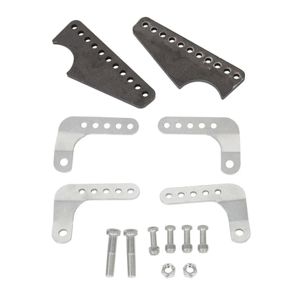 Coil Over Shock Mount Kit - Adjustable - 2X for Axle Tubes