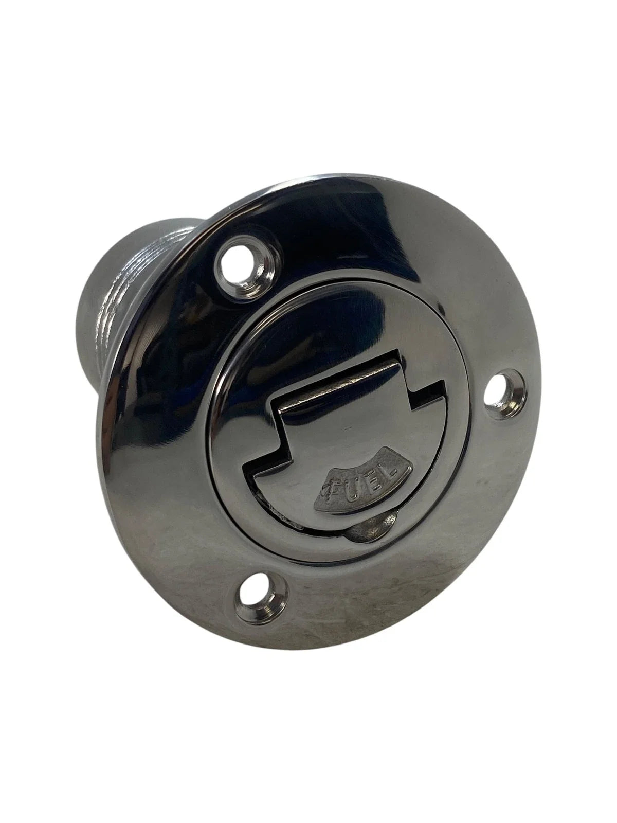 2" Fuel Deck Fill Cap Keyless for Isure Marine (Thru Hull SS)