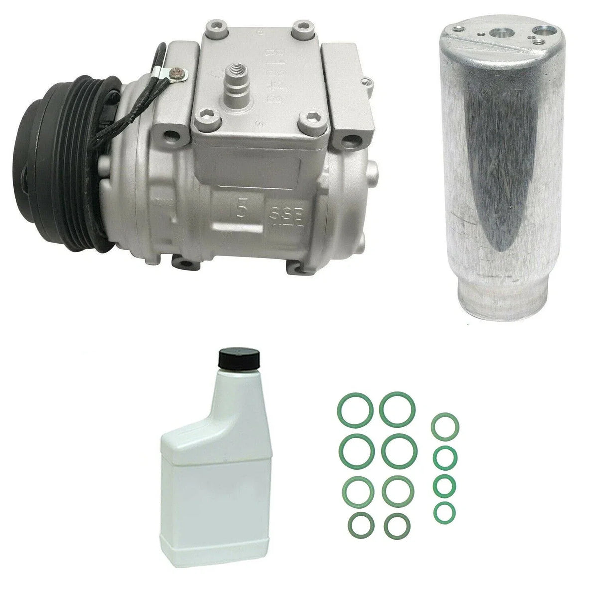 AC Compressor Kit Replacement for Toyota Land Cruiser (2003–2009)