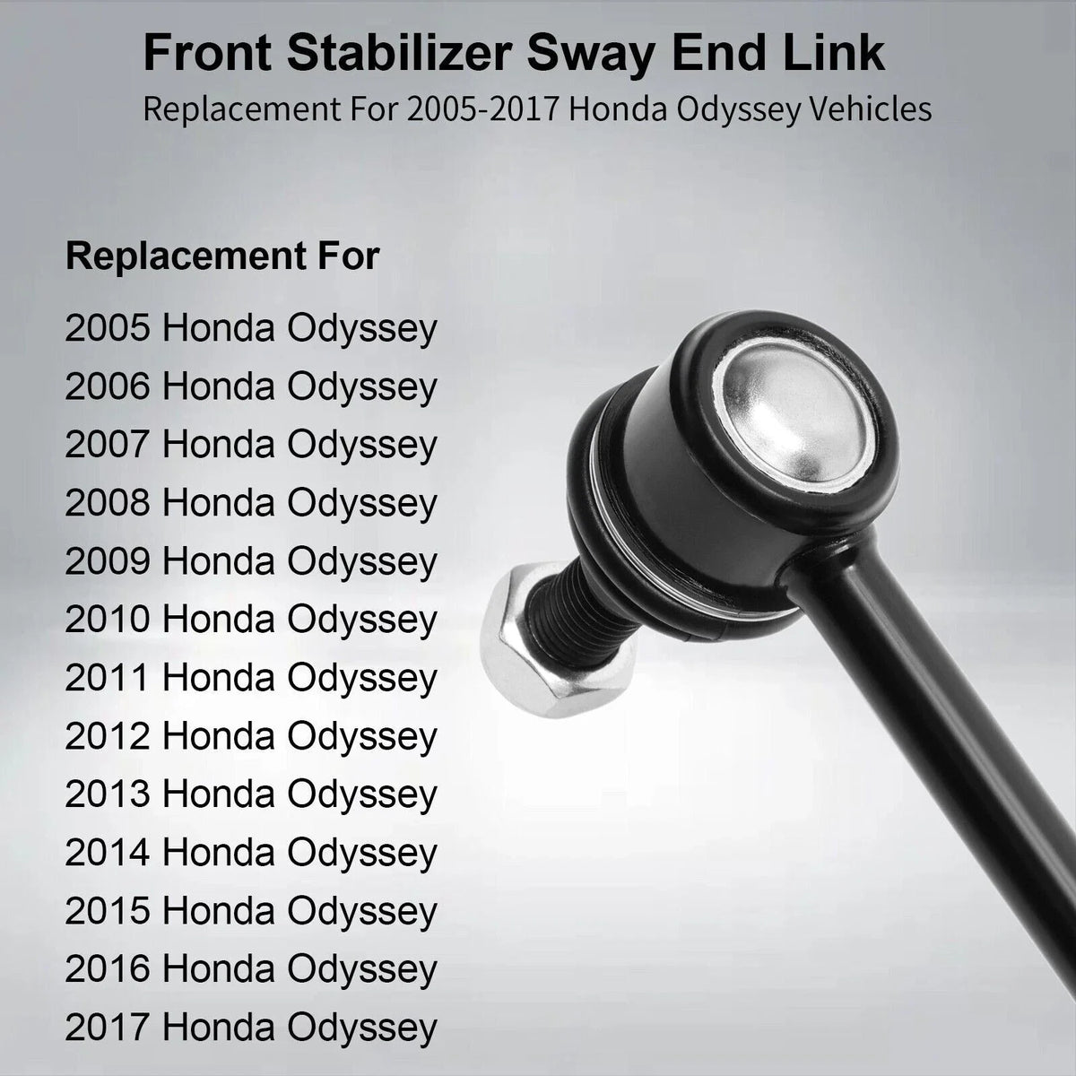 2Pcs Front Sway Bar End Links for Honda Odyssey 2005-2017