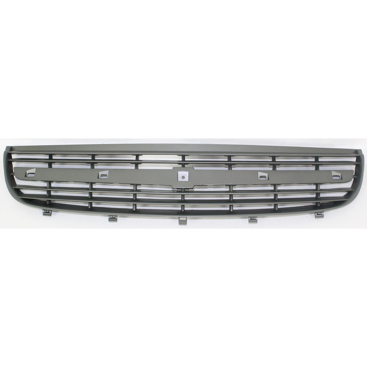 Grille for Chevrolet Malibu (2000–2005) Silver Gray Shell and Insert
