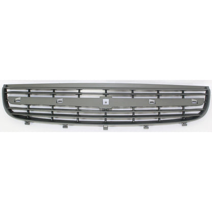 Grille for Chevrolet Malibu (2000–2005) Silver Gray Shell and Insert