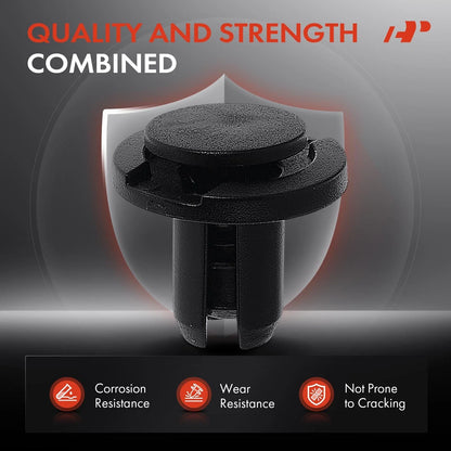 Nylon Grille Mounting Retainer Set - 50Pcs for Honda Civic