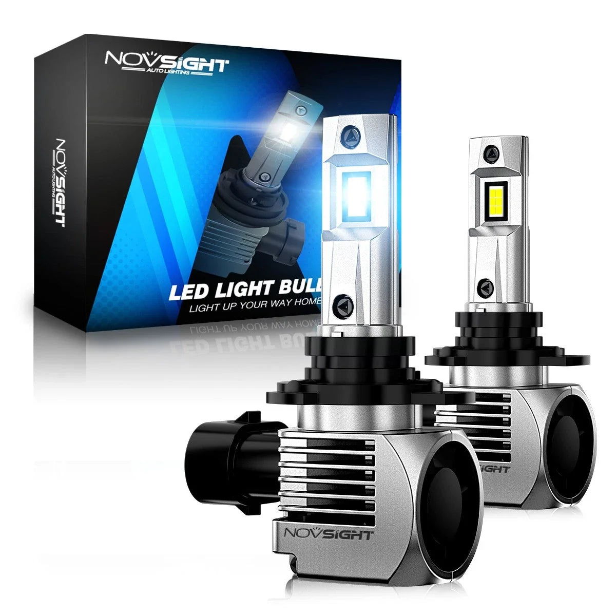 Low Beam 9012 HIR2 LED Headlight Bulb Kit (6500K) - 2X Conversion
