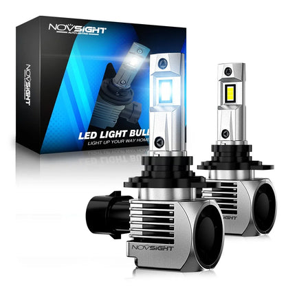 Low Beam 9012 HIR2 LED Headlight Bulb Kit (6500K) - 2X Conversion