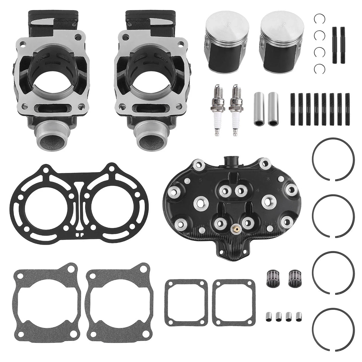 Top End Rebuild Kit - Head, Piston, Gasket for Banshee 350 (87-06)