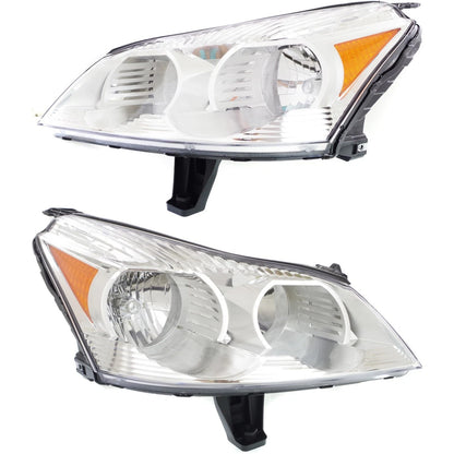 Set of 2 Headlights for Chevy Traverse (2018–2023)