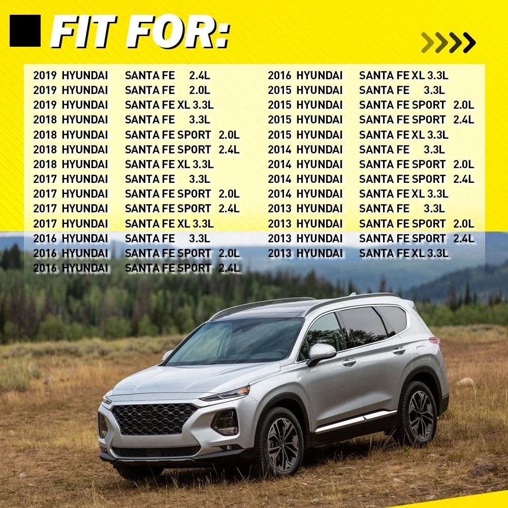 Front Exterior Door Handle for Hyundai Santa Fe (2013–2019)