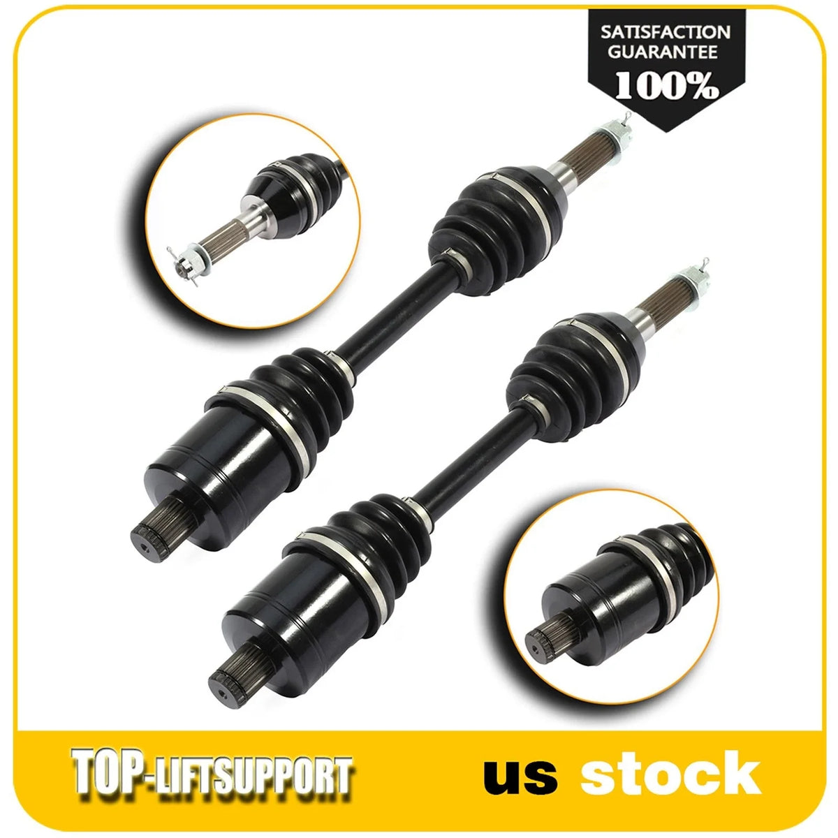 2X Rear CV Axles for Polaris ACE 500 570 900