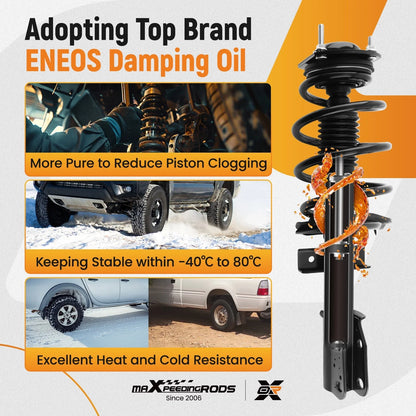 14PC Suspension Kit Front Struts & Control Arms for Chevrolet Traverse (2013–2017)