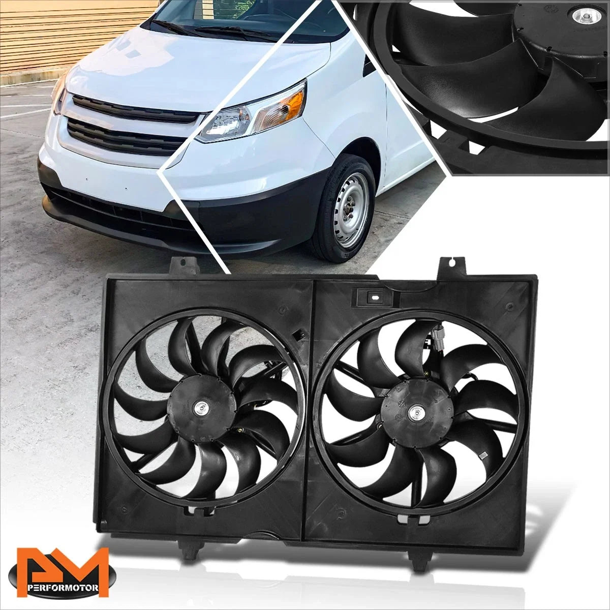 Radiator Fan Assembly for NV200/City Express (2013–2021)