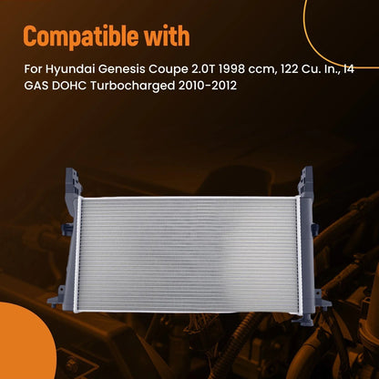 Aluminum Engine Radiator for 2.0T Hyundai Genesis Coupe (2010-2012)