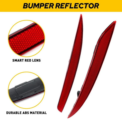 Tail Light Reflector Pair for Tesla Model Y (2020-2022) Rear Bumper
