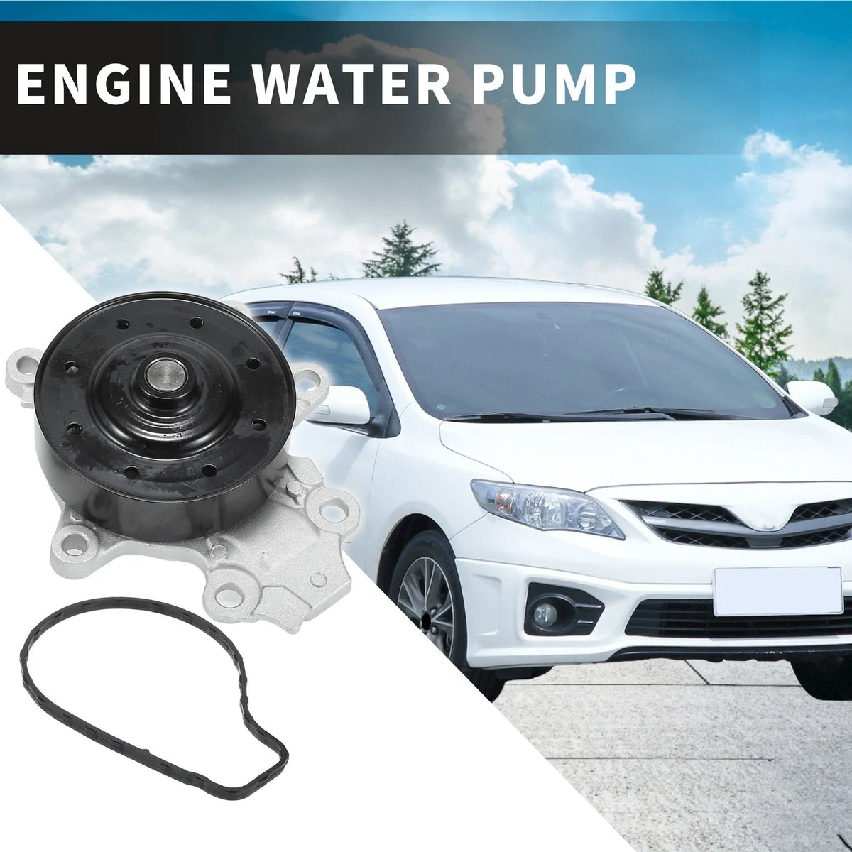 Water Pump for Toyota Corolla (2014–2022), C-HR (2018–2022) No. 1610039565