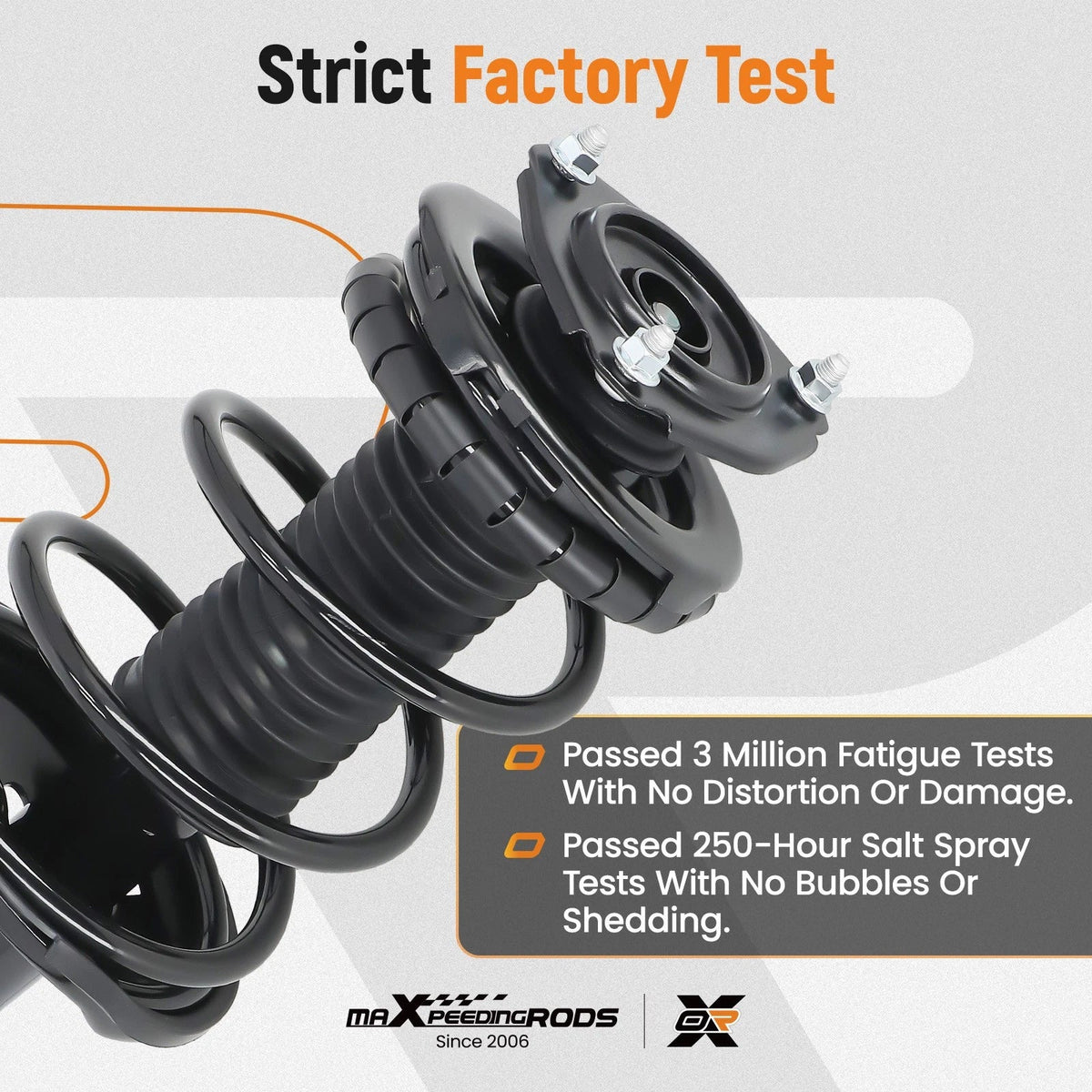 Front Strut Spring for Toyota RAV4 AWD 2000 to 2005