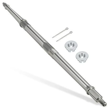 Rear Wheel Axle Shaft with Nuts & Pin Kit for Yamaha (38W-25381-10-00)
