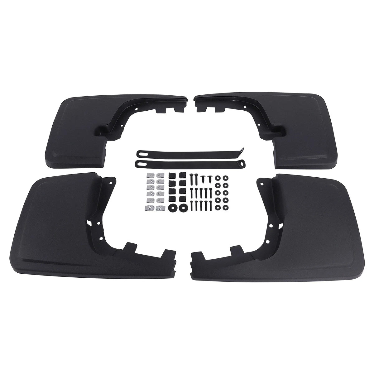 Black Splash Guards for Ford F-150 (2021–2024) ML3Z16A550AA