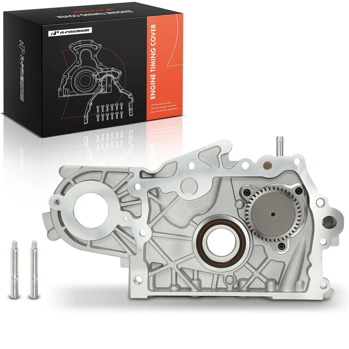 Front Engine Timing Cover for Chevrolet Express 2500, Colorado
