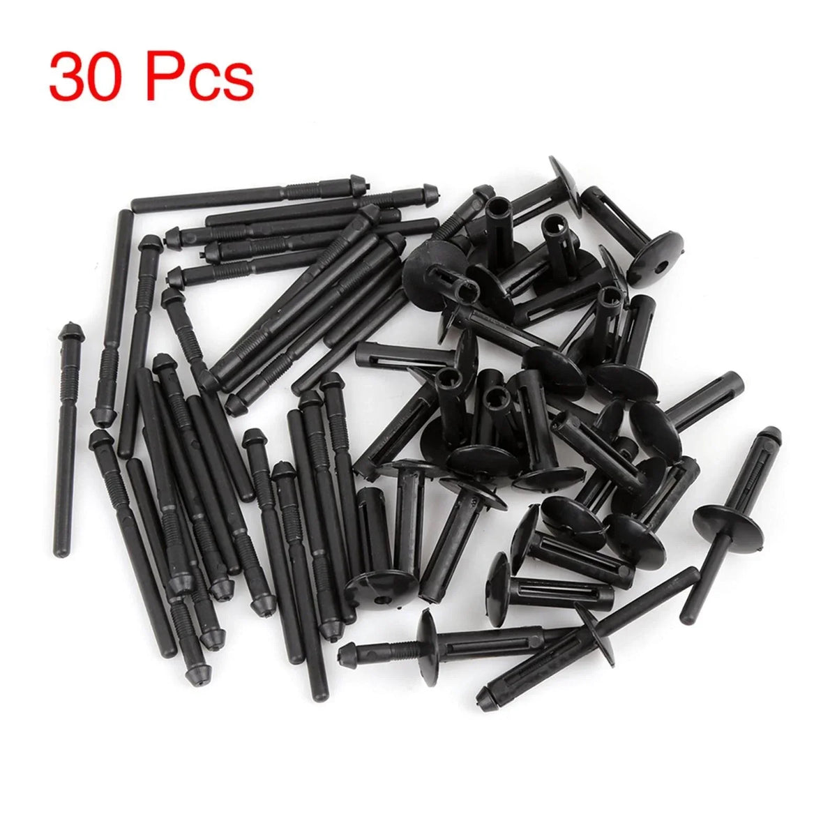 30 Fastener Rivets - Nylon Bumper Clips for Chrysler Dodge 2011-2023