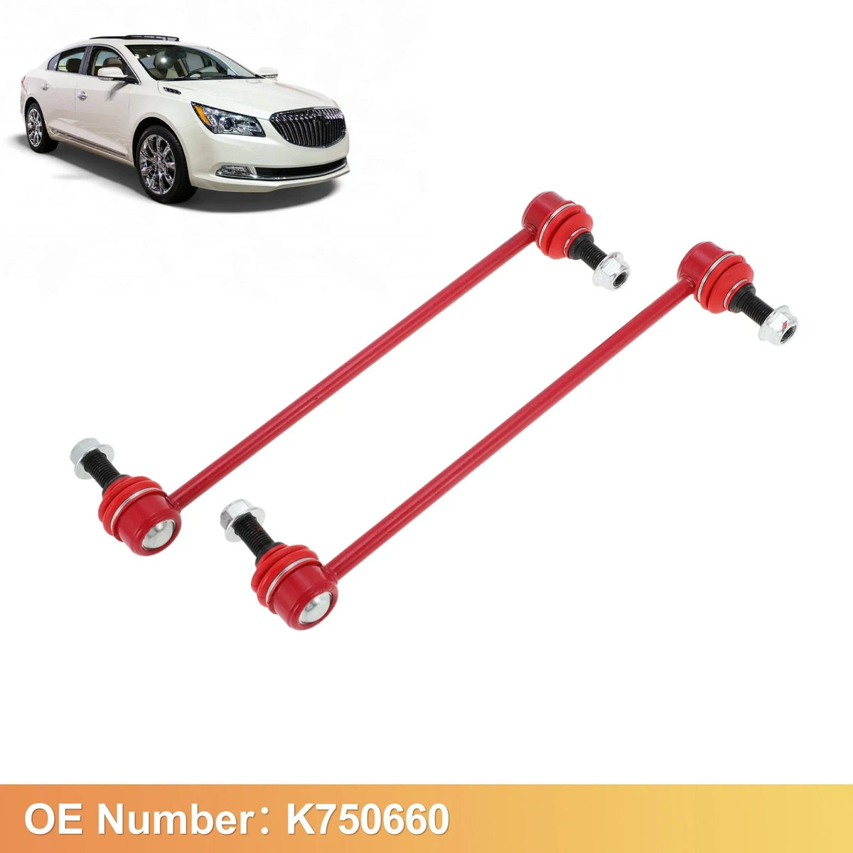 2pc Front Sway Bar Links for Chevrolet Impala Malibu Cadillac XTS (2014–2020)