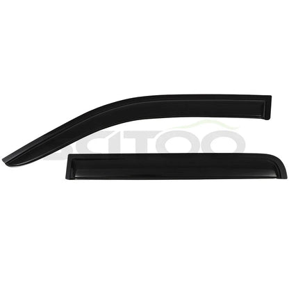 Window Visor Vent Guard Set for Nissan Frontier (2005–2018)