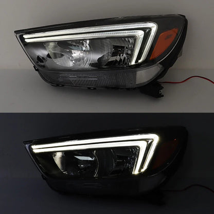 Halogen Headlight w/ LED DRL for 2017-2022 Buick Encore LH/Driver Side
