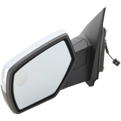Set of 2 Heated Manual Fold Mirrors for Chevy GMC Sierra 1500