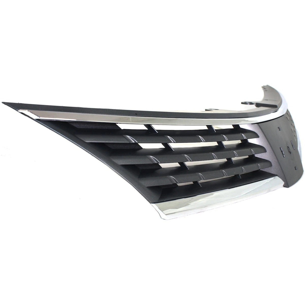 Grille for Nissan Versa (2007–2009) Lower Gray Plastic