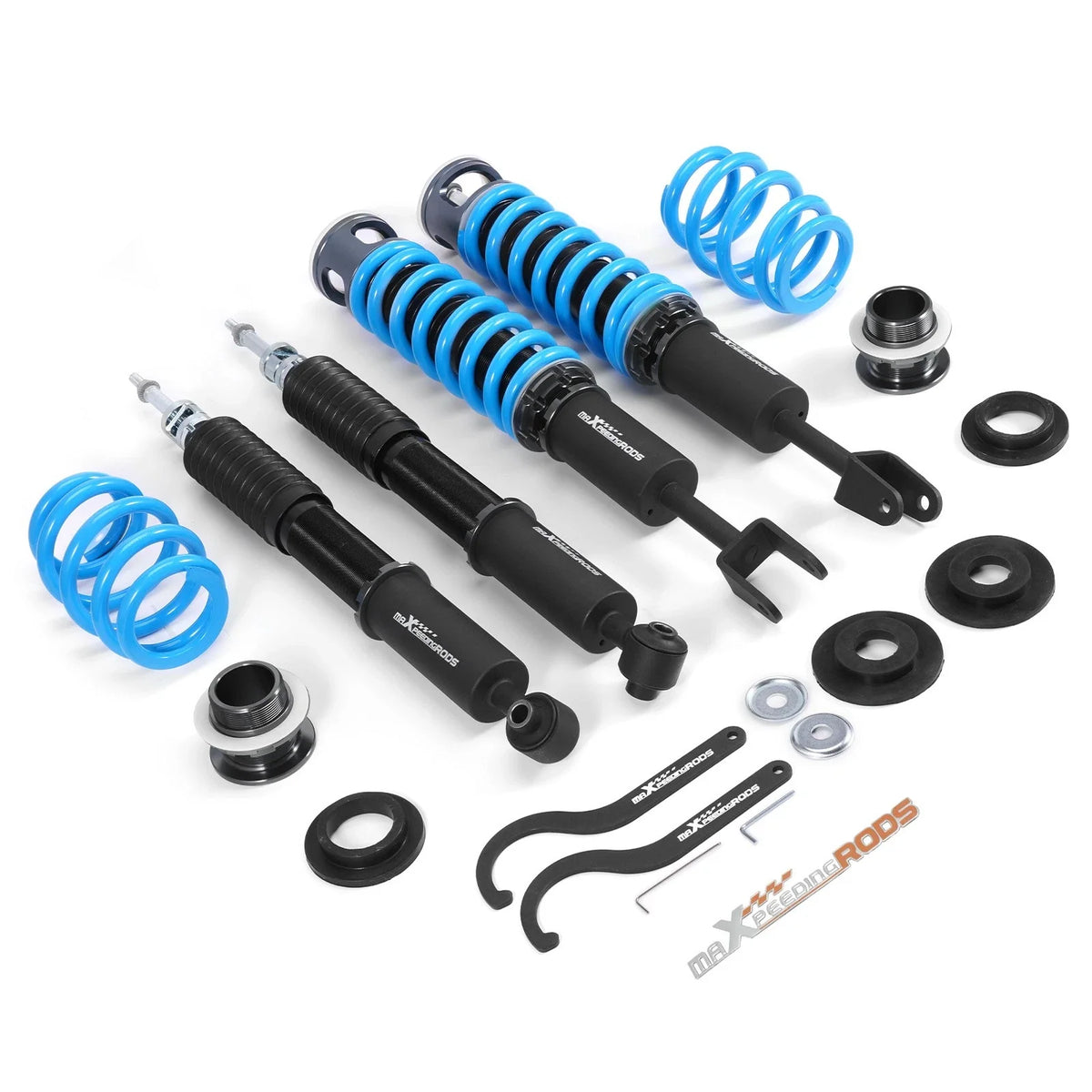 T6 Coilovers 24 Way Adjustable for Audi A4/A4 Quattro B6 B7 2002-2008