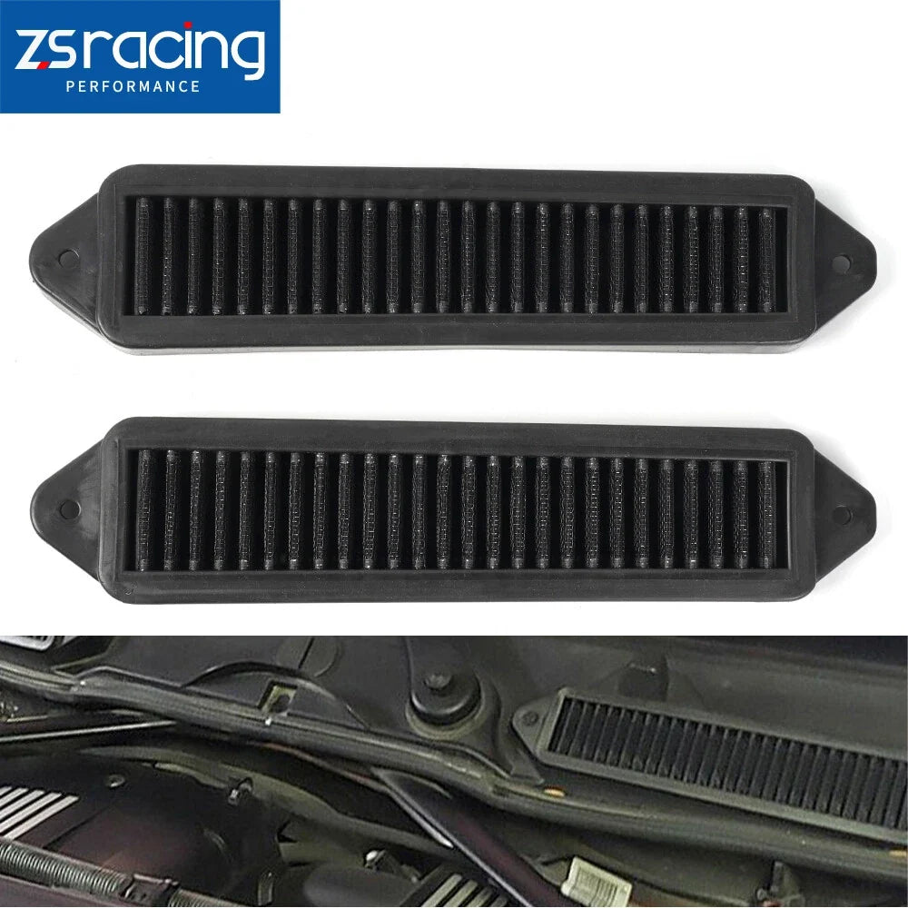2X Cabin Air Cowl Filters for BMW E Chassis (E82, E88, E90, E92)