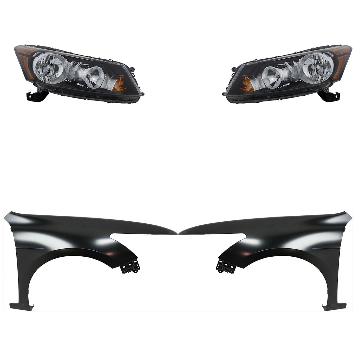 Headlight Set for Honda Accord (2008–2012) - Driver & Passenger Side