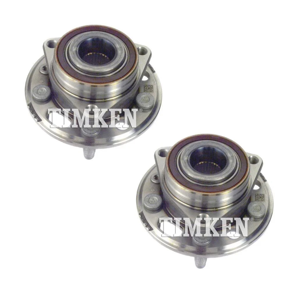 Set of 2 Front Wheel Bearing & Hub Kit for Buick Cadillac Chevy GMC (FWD)