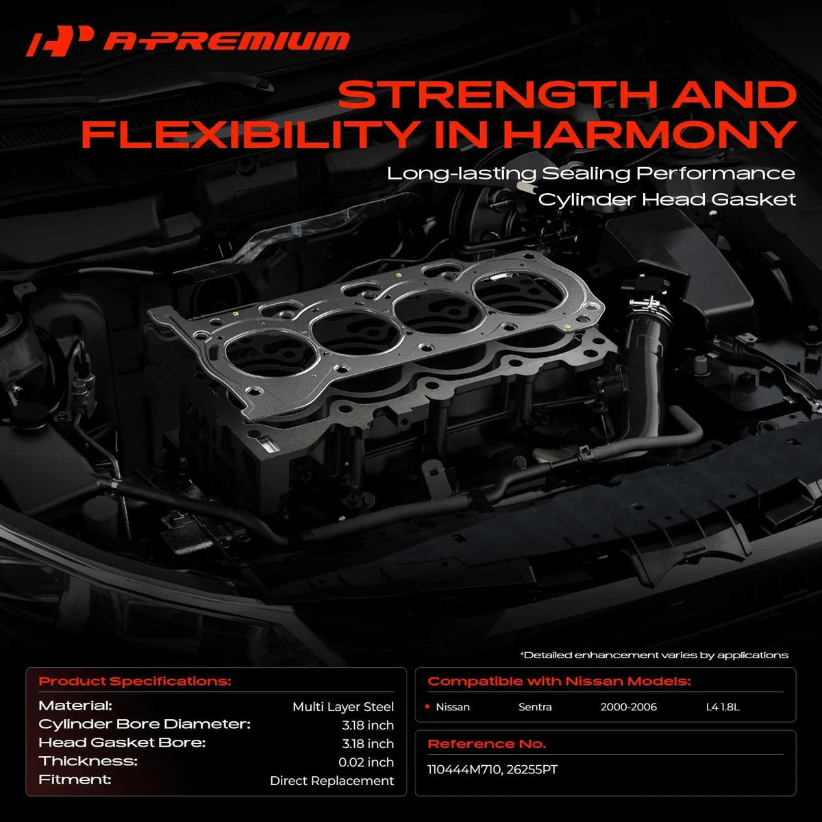 Cylinder Head Gasket for Nissan Sentra (2000-2006)