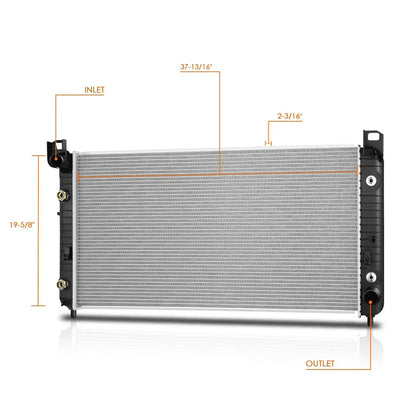 OE Style Radiator DPI-2948 for Silverado/Sierra 8.1L (2003–2007)