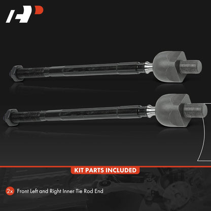 Front Inner Side Tie Rod End Set (2 Pieces) for Nissan Maxima 1989-1994