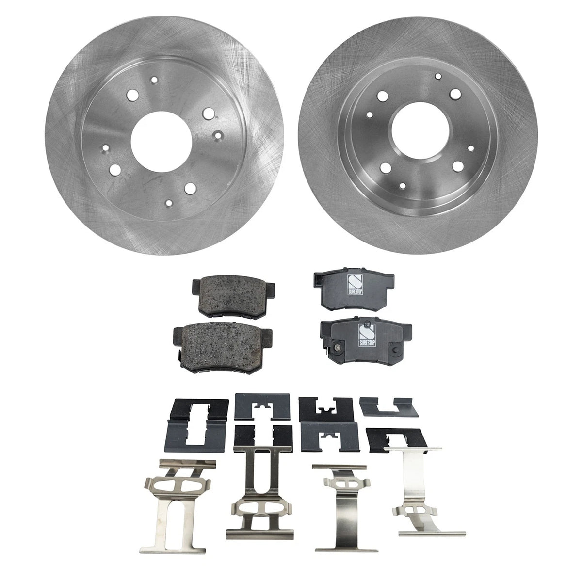 Brake Rotor Brake Pad Kit for Honda Accord (1991–1996) Set of 2
