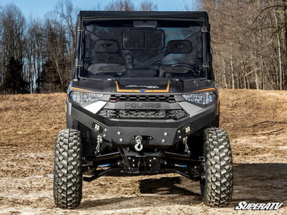 Scratch Resistant Vented Dark Tint Windshield for Polaris Ranger XP900 (2013–2019)