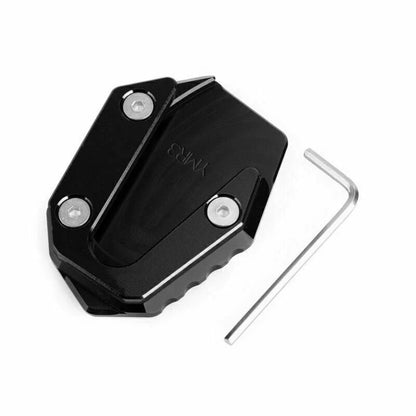 Kickstand Enlarger Plate Black for Yamaha YZF R3 R25 MT03 MT-25 2014-2019