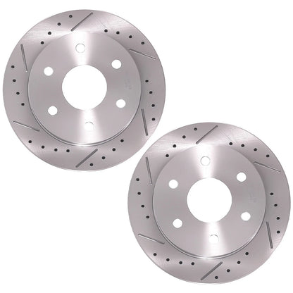 1992-1999 GMC Chevrolet K1500 Suburban Front Brake Rotors & Pads Set