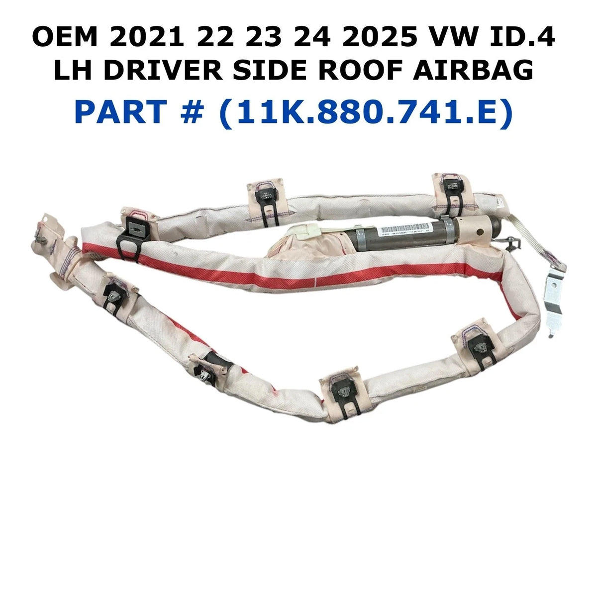 Left Side Roof Airbag for Volkswagen ID.4 (2021–2025) 11K.880.741.E