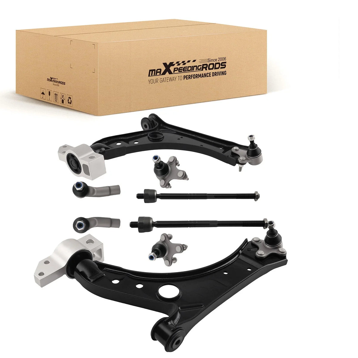 Front Lower Control Arm Tie Rods & Ball Joints for A3 GTI R32 2006-2014